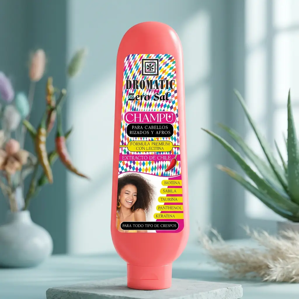 Shampoo Zero Sal Rizos y Afro - Imagen 2